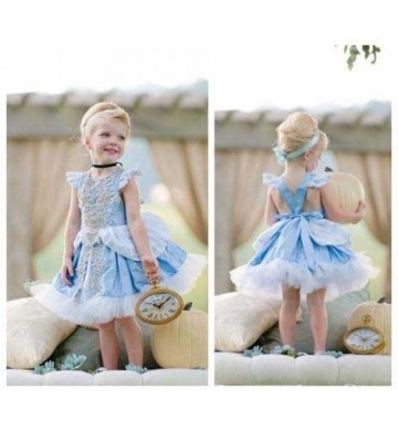 Cinderella Soft Blue Cosplay Dress