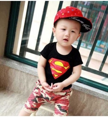 Stelan Superman Red Black