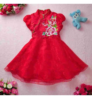 Shanghai Red Dress
