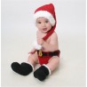 Costume Santa Baby Crochet with Shoes