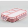 Lunch Box Yooyee Grid Leak Proof 4 Sekat