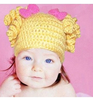 Yellow Spiral Hat