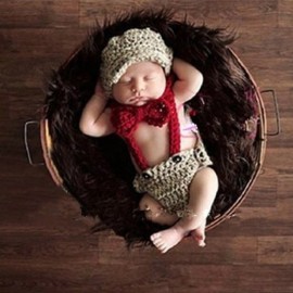Gentleman Baby Beret Crochet