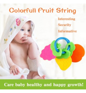 Baby Colorfull Fruit String Teether