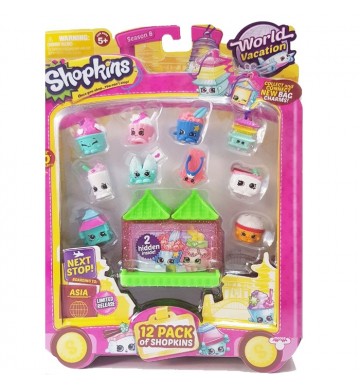 Shopkins Season 8 - World Vacation Asia - Pack of 12