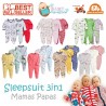 Sleepsuit Mamas Papas 3in1
