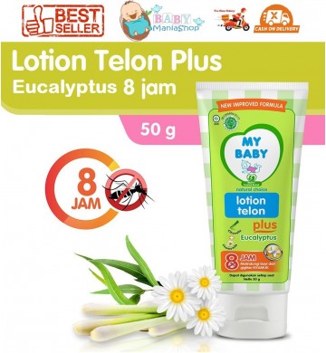 My Baby Lotion Telon Plus Eucalyptus 8 Jam 50gr
