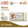 Cussons Baby Wipes Sensitive 50' (BELI 1 GRATIS 1)