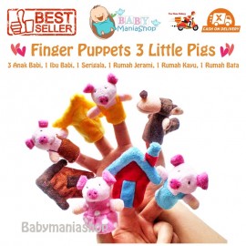 Finger Puppet 3 Little Pigs
