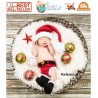 Costume Santa Baby Crochet with Shoes