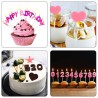 Cetakan Silikon Cokelat Happy Birthday