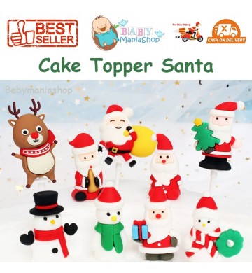Cake Topper Santa
