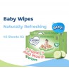 Cussons Baby Wipes 50 sheet (BELI 1 GRATIS 1)