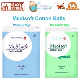 Medisoft Cotton Balls 120pcs 75gr 120gr