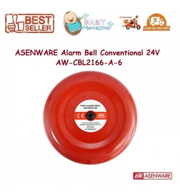 ASENWARE AW-CBL2166-A-6 Alarm Bell Conventional 24V