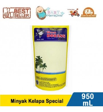 Minyak Goreng Kelapa Coconut Oil cap Ikan Dorang Special 950ml