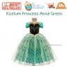 Dress Princess Anna Frozen Green