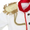 Baju Negara Inggris Prince Charming White Red Flex