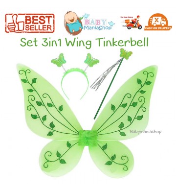 Set Wing Tinkerbell 3in1
