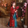 Baju Negara China Princess Hanfu Red Green