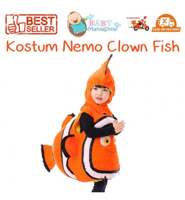 Kostum Nemo Clown Fish