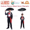 Baju Negara Mexico Black Senor Mariachi Boy