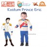 Baju Negara Inggris Prince Eric White Blue