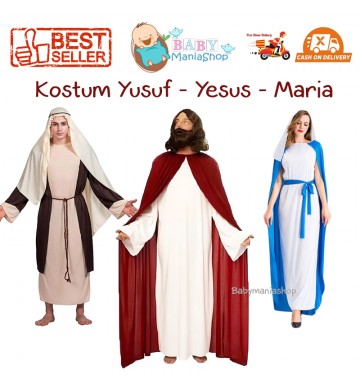 Kostum Yusuf Yesus Maria