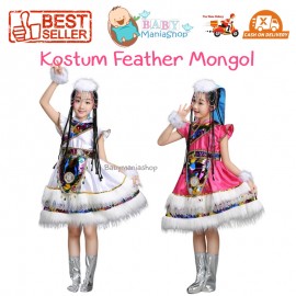 Kostum Feather Mongol