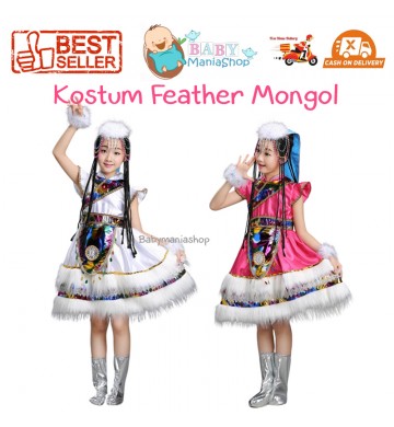 Kostum Feather Mongol