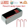Pncil Candy Cane 3in1