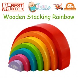 Wooden Stacking Rainbow