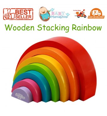 Wooden Stacking Rainbow