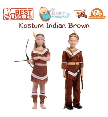 Kostum Indian Brown