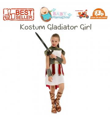 Kostum Roman Gradiator Girl