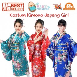Kostum Kimono Jepang Anak