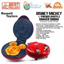  Waffle Maker Russell Taylor DISNEY MICKEY & FRIENDS